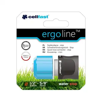 Szybkozłącze-stop 1/2" ERGO LINE Cellfast