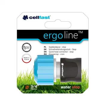 Szybkozłącze-stop 3/4" ERGO LINE Cellfast