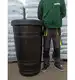 Zbiornik na deszczówkę czarny 265L beczka Woodcan PROSPERPLAST IDWO265-S411
