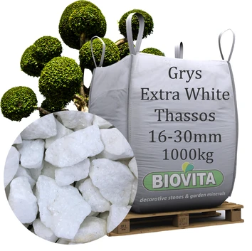 BIG BAG Grys Extra White Thassos  BIOVITA 16-30mm 1000 kg TONA