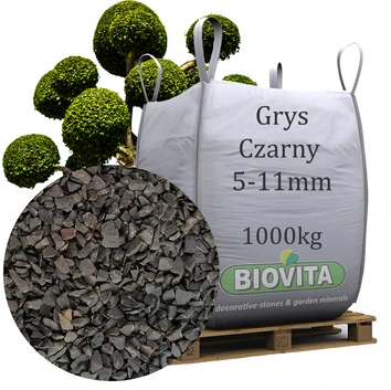 BIG BAG Grys czarny BIOVITA 5-11 mm 1000kg TONA