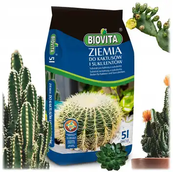Biovita Ziemia do kaktusów i sukulentów 5l