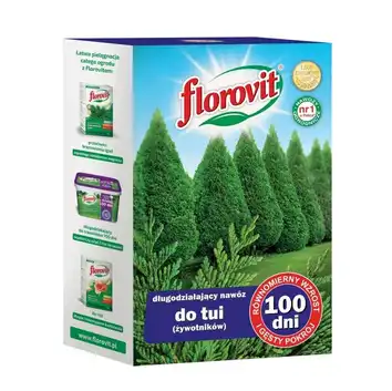 Florovit 1kg do tui (żywotników) długodziałający 100 dni