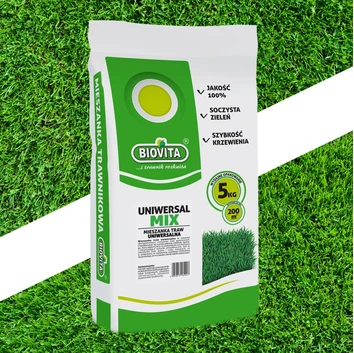 Mieszanka Trawnikowa Uniwersalmix 5kg Biovita