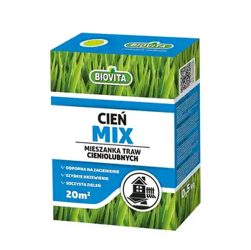 Mieszanka traw CIEŃMIX 0,5 kg Biovita