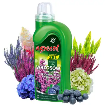 Mineral Żel nawóz do wrzosów, borówki, hortensji, roślin kwaśnolubnych 0,5L Agrecol