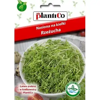 Nasiona na kiełki - Rzeżucha 30g PlantiCo