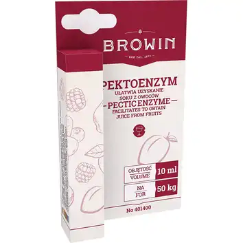 Pektoenzym środek ułatwiający wyciskanie soku z owoców BIOWIN