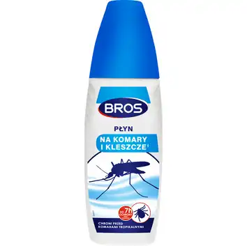 Płyn na komary i kleszcze DEET (15%) 100 ml BROS