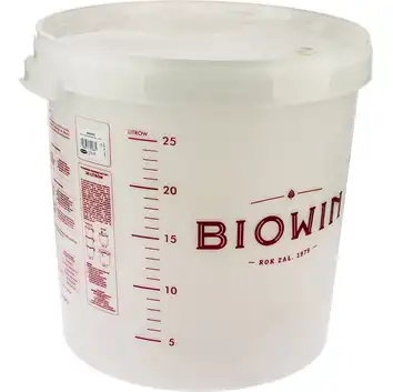 Pojemnik fermentacyjny 30L z nadrukiem BIOWIN