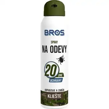 Spray na odzież - odstrasz i zabija kleszcze 90ml BROS