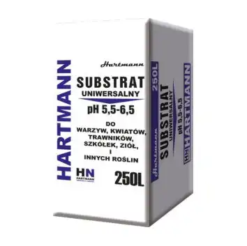 Substrat torfowy pH 5,5-6,5 0-20mm Hartmann worek 250l