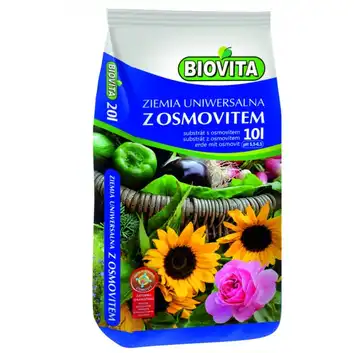 Ziemia uniwersalna do kwiatów z osmovitem BIOVITA 10L