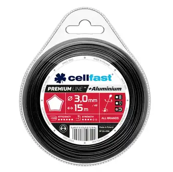 Żyłka tnące do wykaszarek ręcznych gwiazdka 3,0 mm Premium Line Cellfast