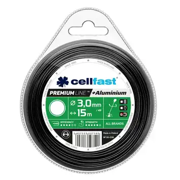 Żyłka tnące do wykaszarek ręcznych okrągła 3,0 mm Premium Line Cellfast