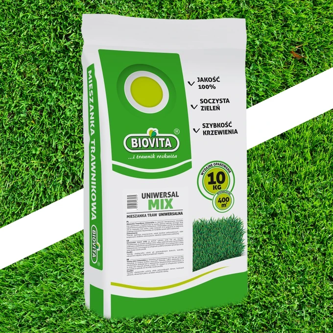 Biovita Mieszanka traw UNIWERSALMIX 10 kg