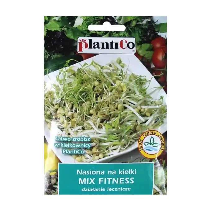 Nasiona na kiełki - MIX FITNESS 40g PlantiCo