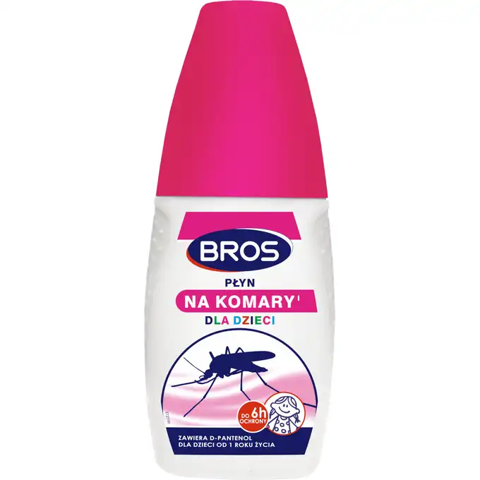 Płyn na komary dla dzieci 50ml BROS