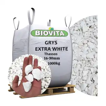 BIG BAG Grys Extra White Thassos  BIOVITA 16-30mm 1000 kg TONA