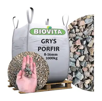 BIG BAG Grys Porfir BIOVITA 8-16mm 1000kg TONA