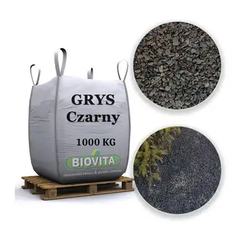 BIG BAG Grys czarny BIOVITA 5-11 mm 1000kg TONA