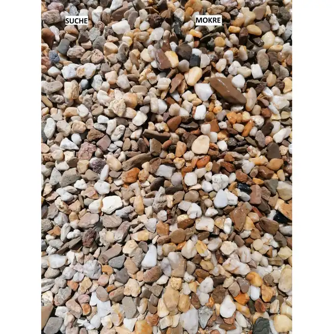 BIG BAG Kamień dekoracyjny - otoczak  żwir miodowy 8-16 mm 1000kg TONA