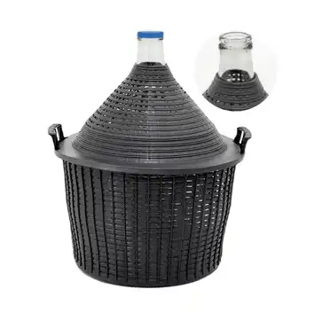 Balon galon 15L w koszu plastikowym