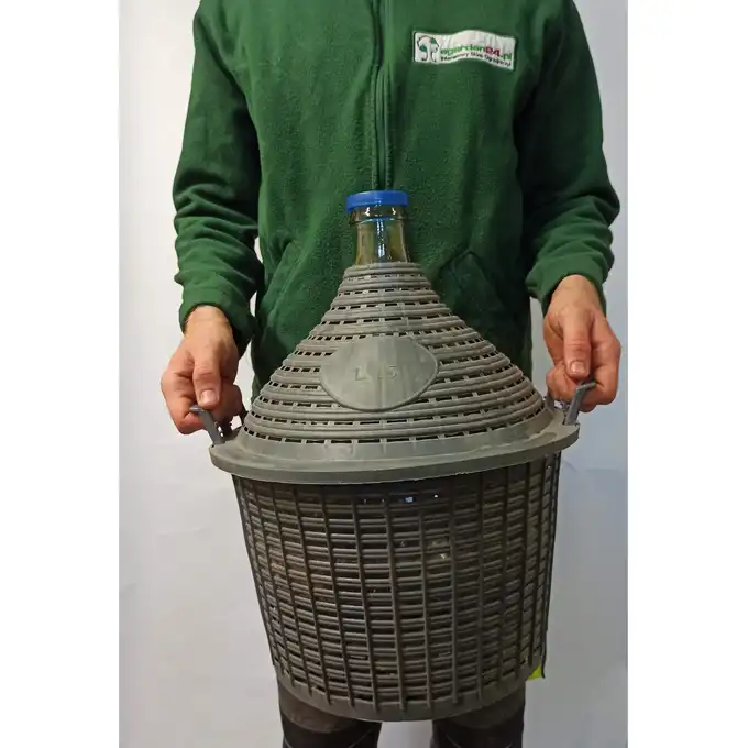 Balon galon 15L w koszu plastikowym + gratisy