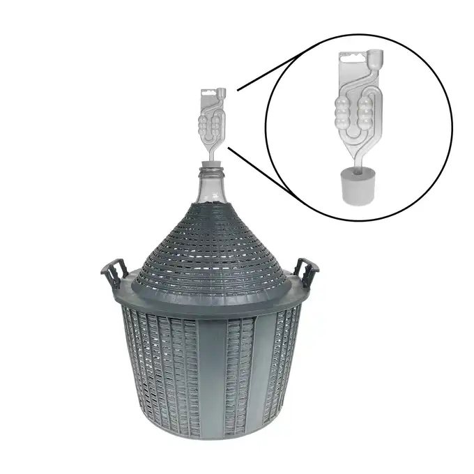 Balon galon 15L w koszu plastikowym + gratisy