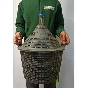 Balon galon 20l w koszu plastikowym
