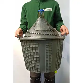 Balon galon 34l w koszu plastikowym