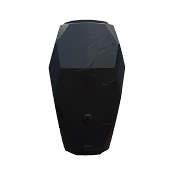 Beczka 300L KOMPLETNY Zbiornik na deszczówkę, Antracyt CANYON S PROSPERPLAST - ION300S