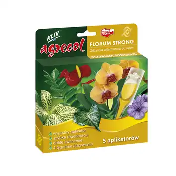 Florum Strong odżywka witaminowa aplikator 5x30 ml Agrecol