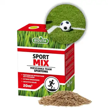 Mieszanka traw SPORTMIX 0,5 kg Biovita