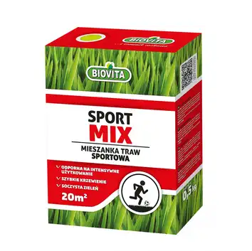 Mieszanka traw SPORTMIX 0,5 kg Biovita