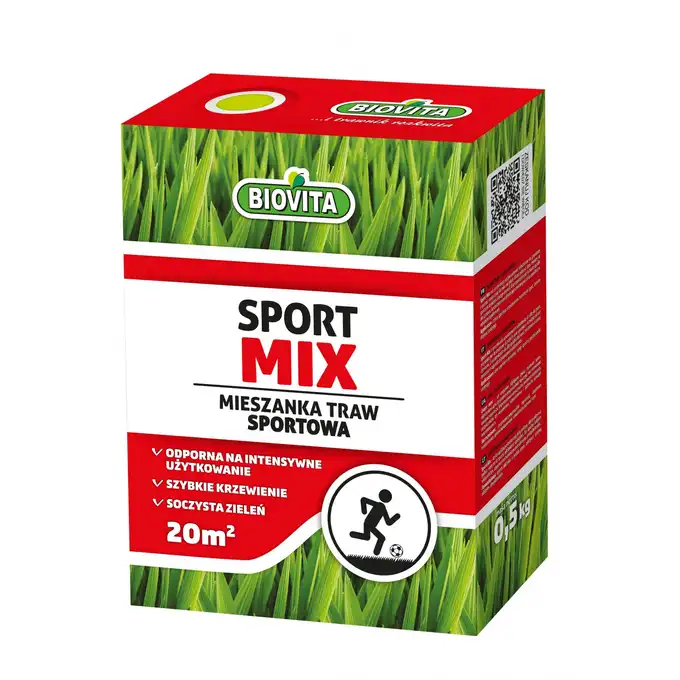 Mieszanka traw SPORTMIX 0,5 kg Biovita
