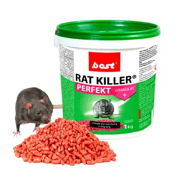 Rat Killer Perfekt granulat na myszy i szczury 1 kg