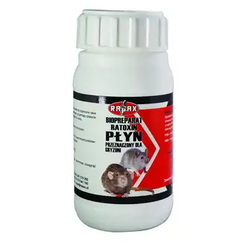Ratoxin trutka w płynie na myszy i szczury 600ml RAPAX