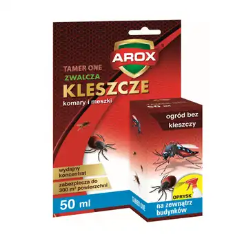 TAMER ONE zwalcza kleszcze, komary i meszki 50 ml AROX