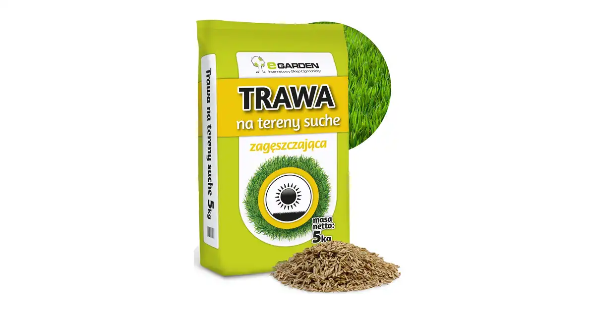 Trawa Na Tereny Suche Piaszczyste Nasłonecznione 5kg - Wytrzymała