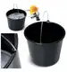 Wiadro budowlane Bucket 16 L czarny PROSPERPLAST