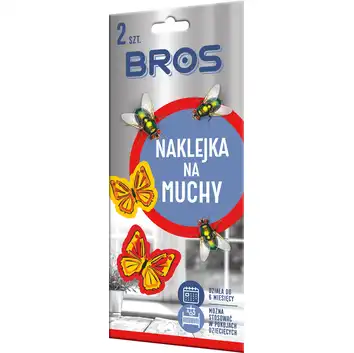 BROS Naklejka na muchy 2 szt