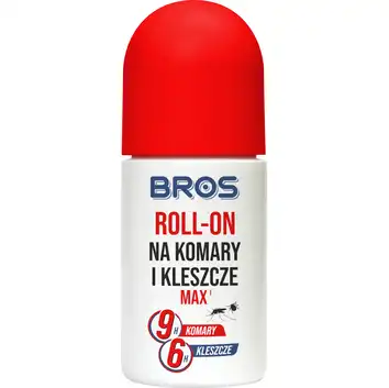 BROS ROLL-ON NA KOMARY I KLESZCZE MAX 50ML 25%DEET