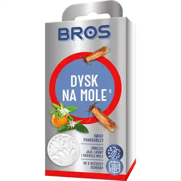 BROS dysk na mole zapach kwiat pomarańczy