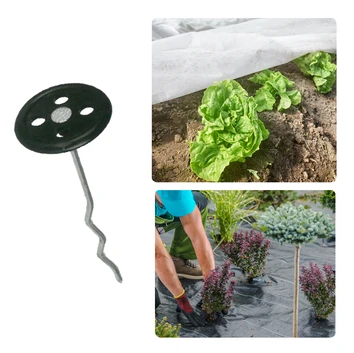 Biovita Kołki z trzpieniem metalowym 200mm czarny 50szt