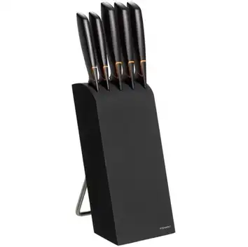 EDGE zestaw 5 noży w bloku Fiskars