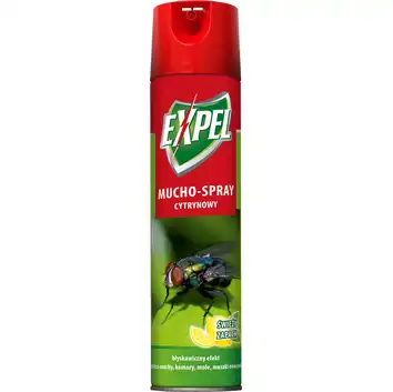 EXPEL Muchospray cytrynowy 400ml