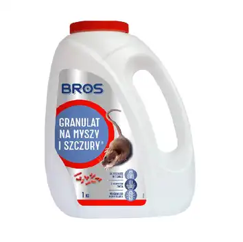 Granulat na myszy i szczury 1kg BROS