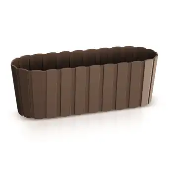 Skrzynka balkonowa 40 cm Boardee Case 4,9 L brąz Prosperplast