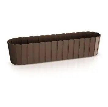 Skrzynka balkonowa 60 cm Boardee Case 7,9 L brąz Prosperplast
